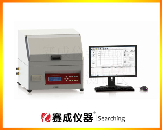 濟南賽成這款W/061水蒸氣透過率測量儀采用稱重法，符合標準《紡織品 織物透濕性試驗方法》提到杯式法測試方法